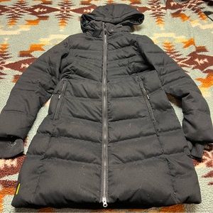 Lole down parka hooded winter jacket